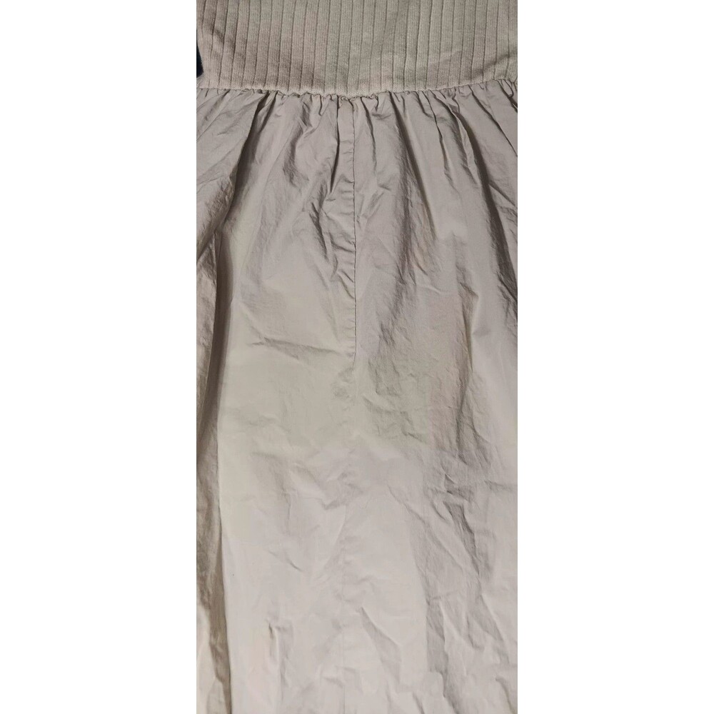 Universal Thread Ribbed Strapless Tube Maxi Dress XS Beige Sweetheart Boho - Picture 4 of 10